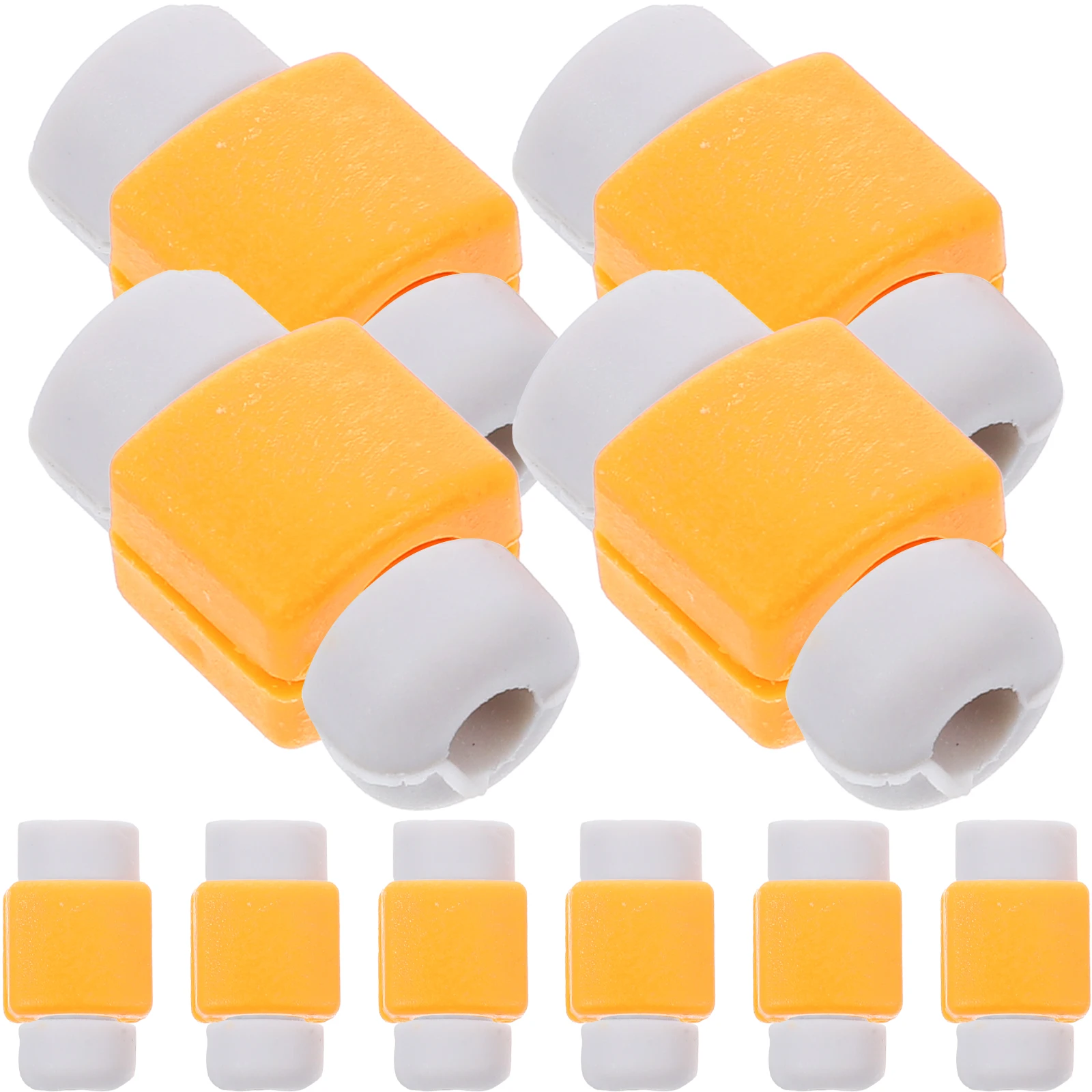 

10Pcs USB Charging Cable Protector Heavy Duty Wire Sleeve for Data Cord Joint Armor Extend Lifespan Cable Saver Guard