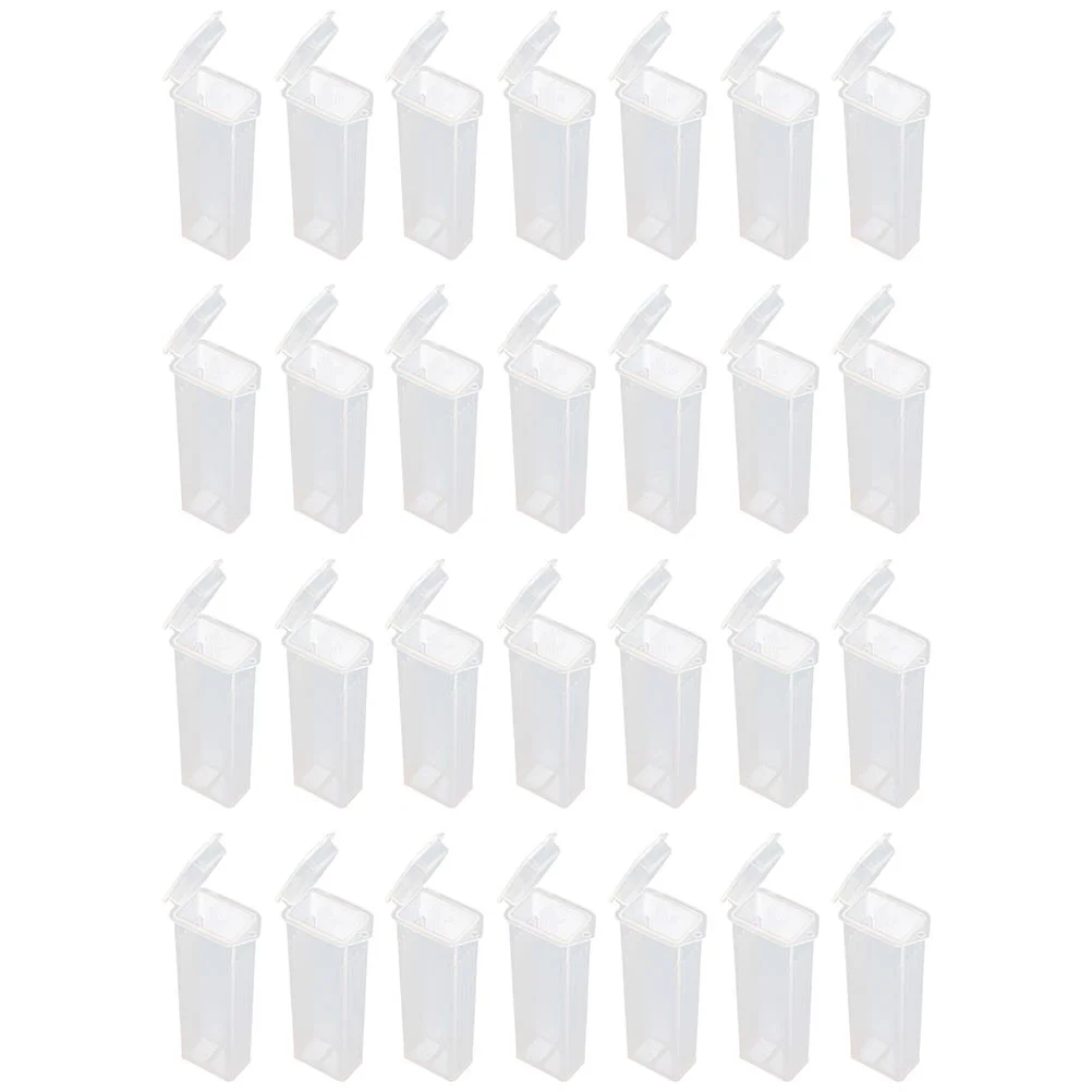 

50 Pcs Case Microscope Stage Laboratory Tool Glass Cases Pathological Storage Holder