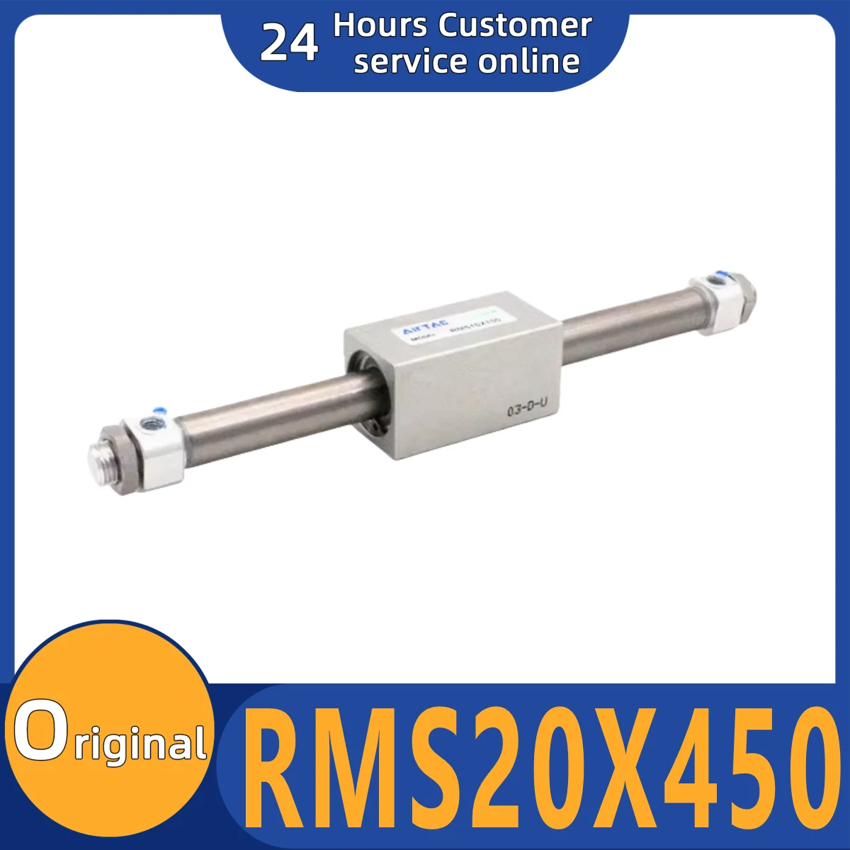 

Новый оригинальный бесштоповый цилиндр RMS20X450 RMS20X500 RMS20X600 RMS20X700
