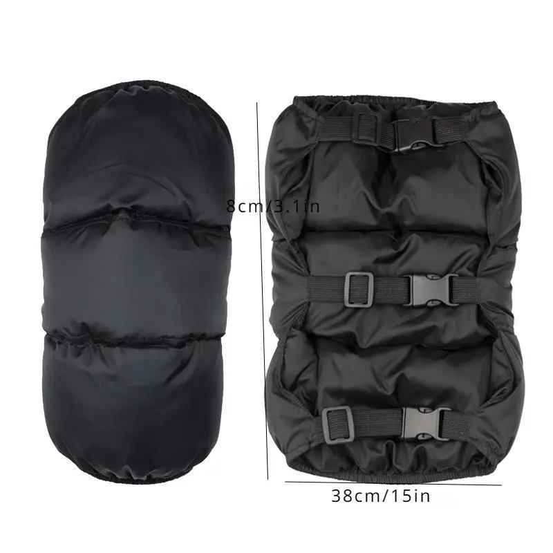 

1Pair Winter Electric Car Kneecap Motorcycle Warm Riding Against Wind and Cold Adjustable Knee Pad
