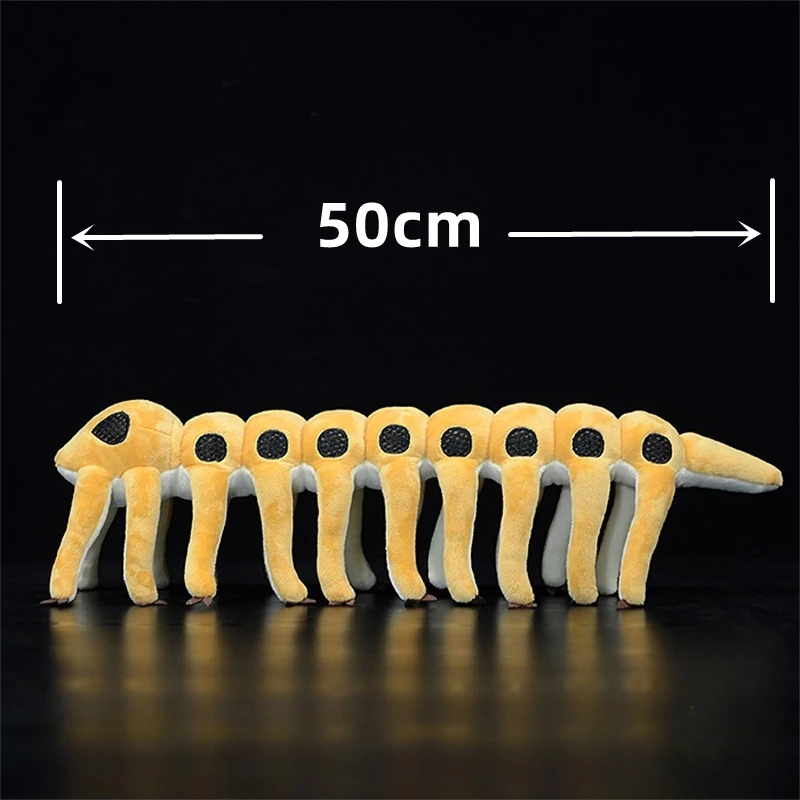 Microdictyon High Fidelity Cambrian Insect Cute Plushie Worm Plush Toys Lifelike Ancient Animals Simulation Stuffed Doll Toy