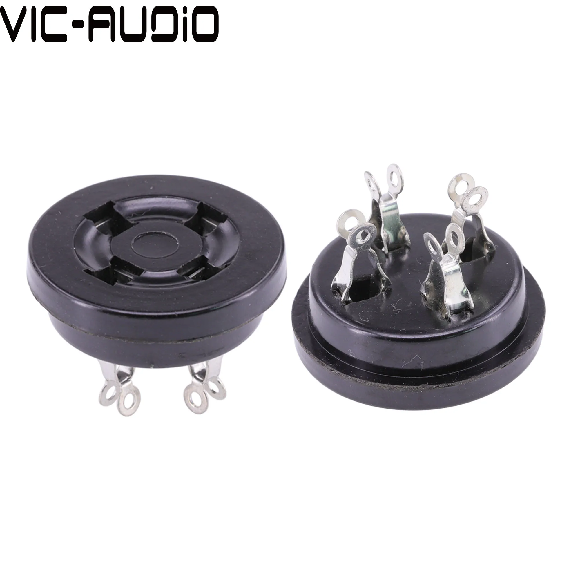 4Pin 튜브 소켓 GZS4-2 베이클라이트 빈티지 밸브 소켓 2A3 FU-811 811 101D 5Z3 300B 진공관 앰프 오디오 HIFI DIY