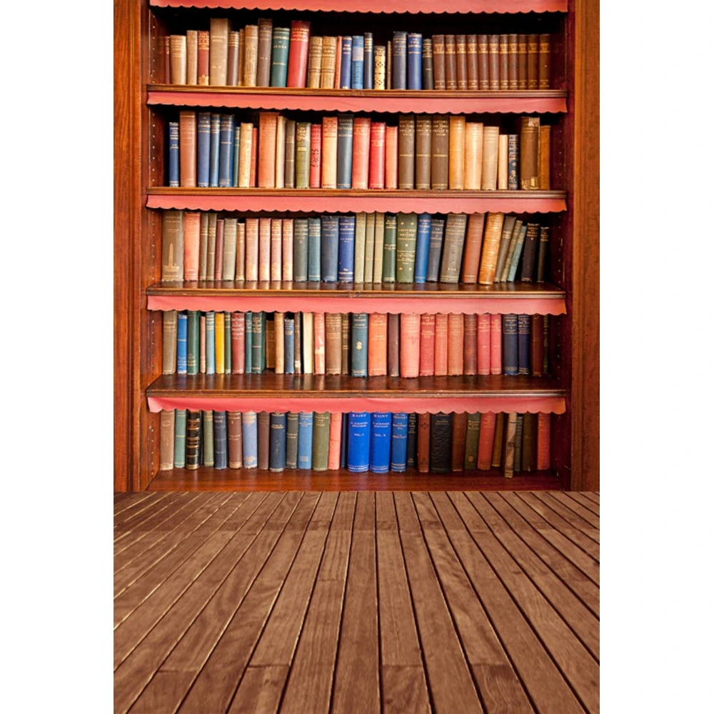 Yeele หนังสือการถ่ายภาพฉากหลังหนังสือห้องสมุดโรงเรียนภาพเด็กทารกถ่ายภาพพื้นหลัง Photocall Photo Studio