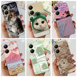 For Huawei Nova 11i Case 11 i Luxury Pet Cat Silicone Back Case Cover for Huawei Nova 11i MAO-LX9 Phone Cases Nova11i Clear Capa