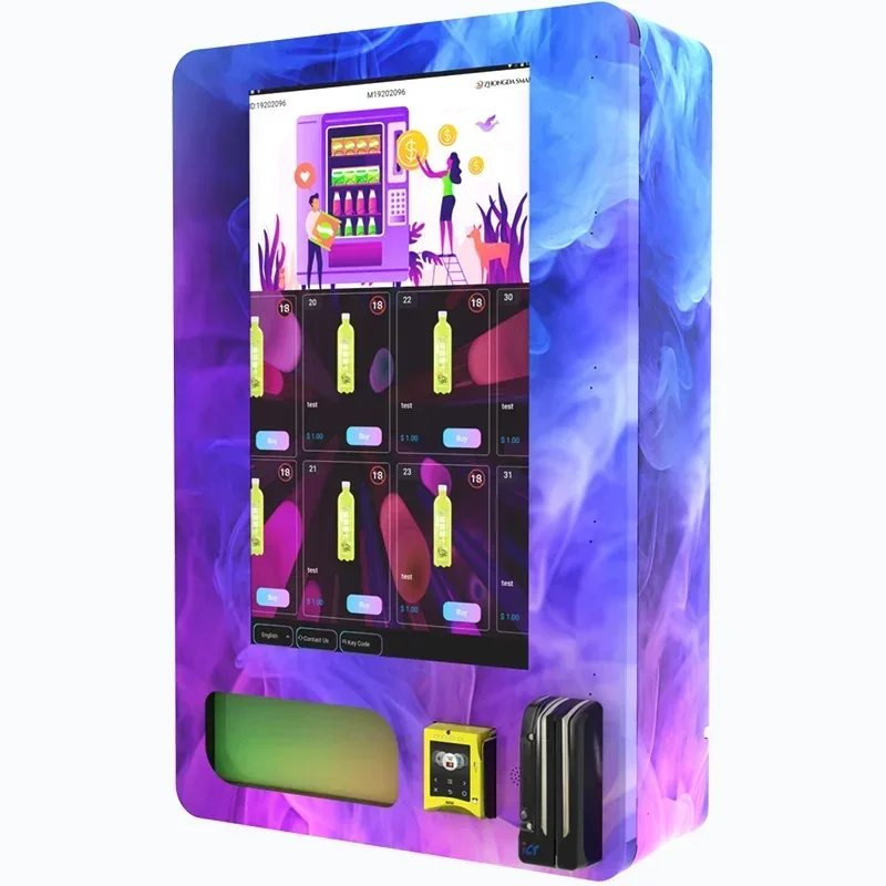 

Wrap Smart Small 32 " Touch Screen Wall Vending Machine With Age Verification maquina expendedora Hot sales
