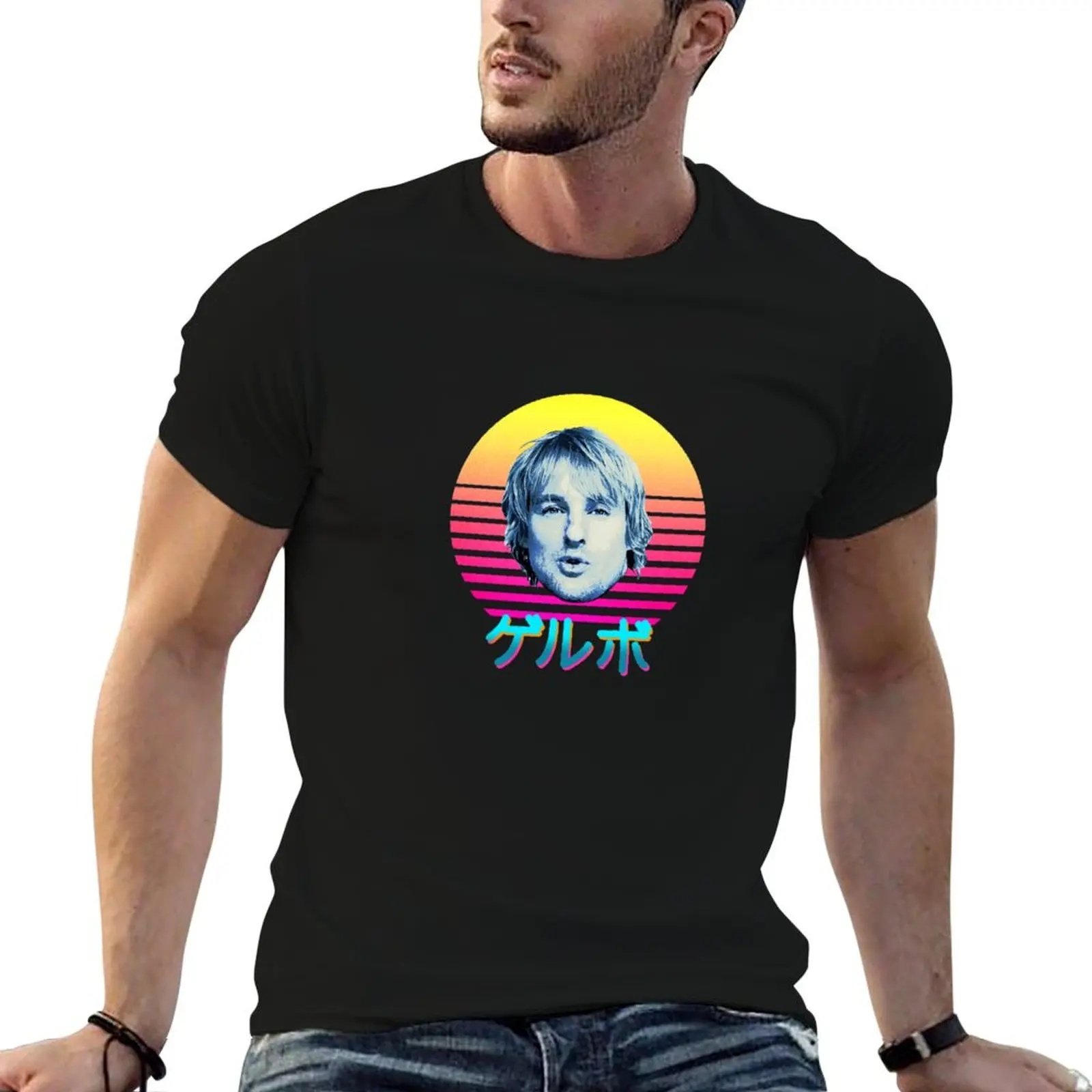 

Owen Wilson ゲルボ! T-Shirt man graphic t shirt printed t shirts for man man t shirt luxury T-shirt