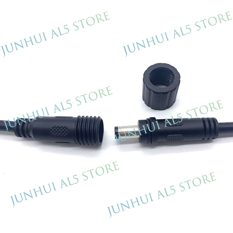 Waterproof DC Wire 5.5 * 2.1mm Male Or Female Head Bare Wire With Nut Solar Led Light Current 30cm18awg Power Cord B5