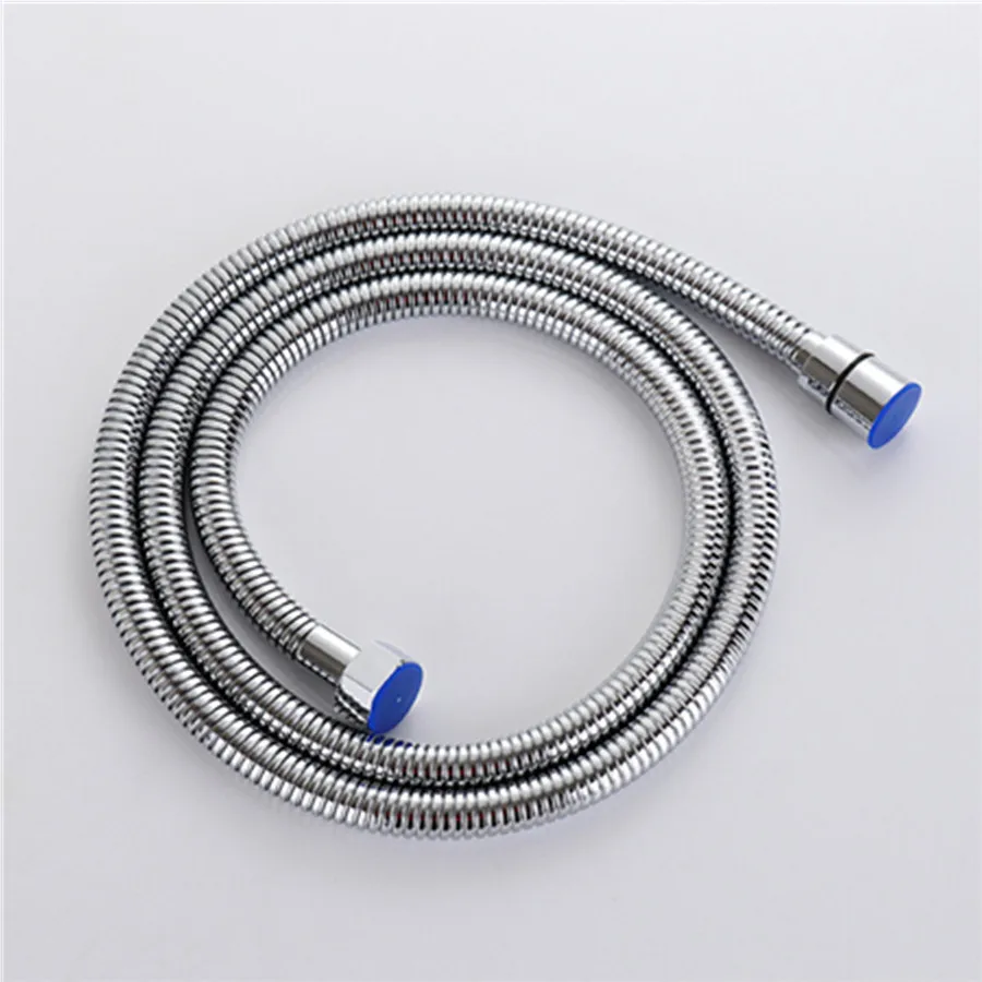 1.5 متر 2 متر خرطوم من الفولاذ المقاوم للصدأ تمديد أنبوب الحمام دش أنبوب تمديد أنبوب انبوب ماء رسم أنبوب اكسسوارات الحمام #1