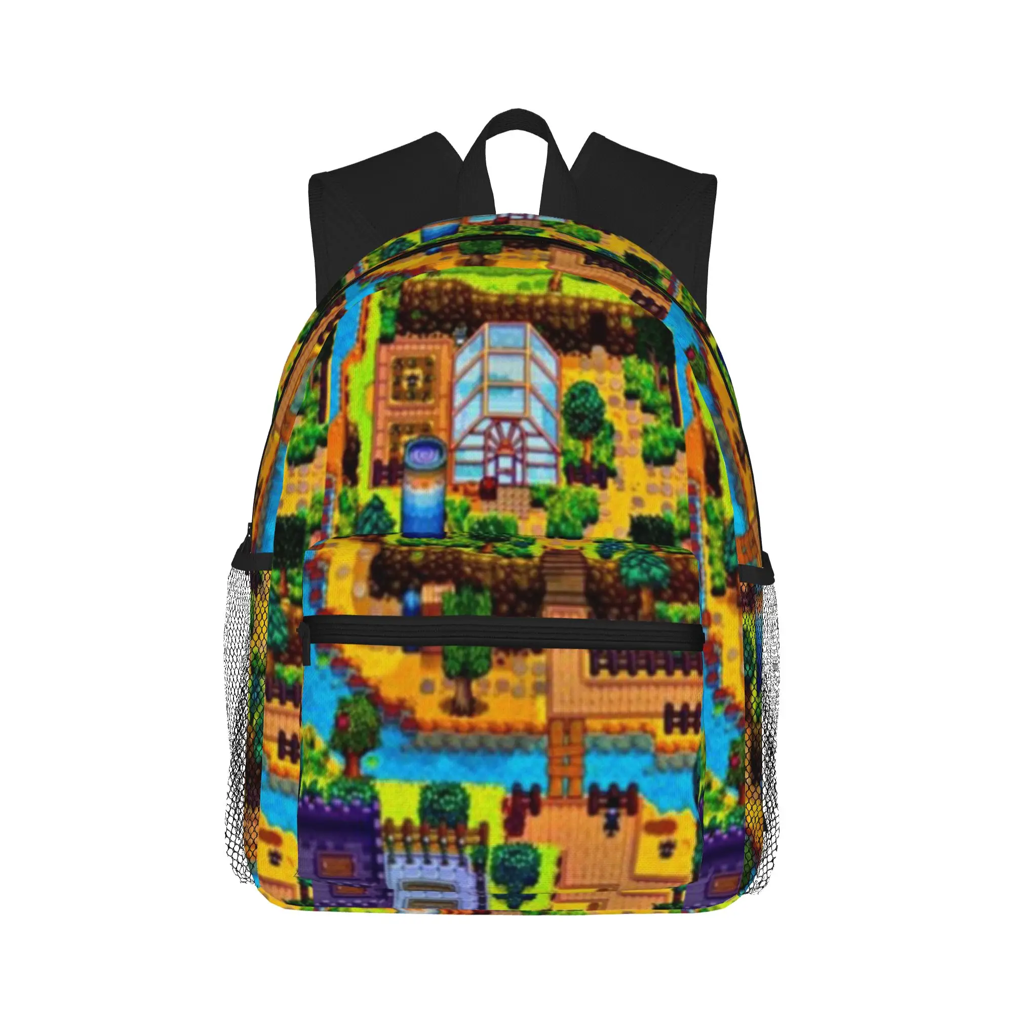 

Stardew valley map Casual Backpack for Students and Adults Student