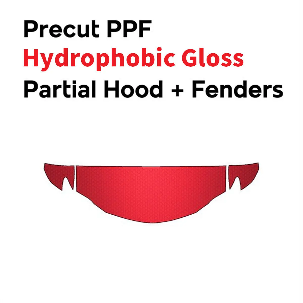 

Partial Hood Fenders Mirrors PreCut PPF Paint Protection Film Gloss DIY Clear Bra Kit for Lexus RC 2019-2025