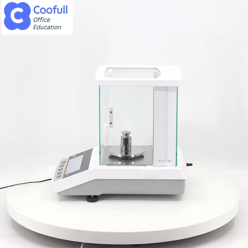 COOFULL 1mg Precise Digital Electronic Scale Analytical Laboratory Balance for Precise Measurements for Lab Environments