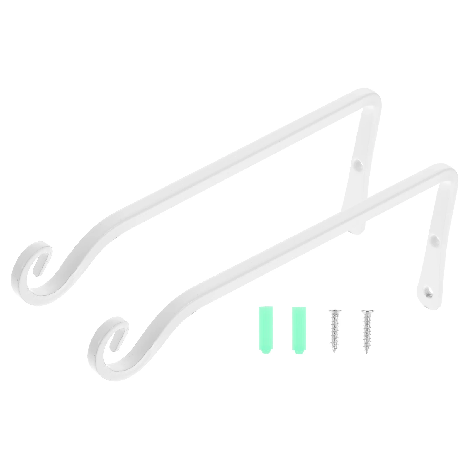 

Flower Pot Hook Iron Rack Hanging Basket Hooks Baskets Bracket Holder Brackets Planter Hanger