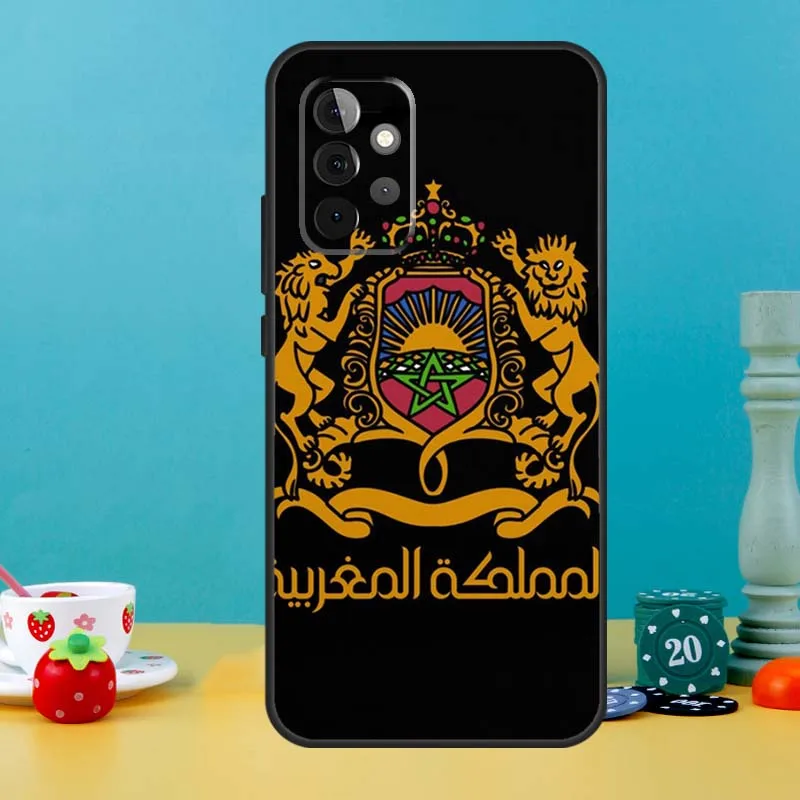 Morocco Maroc Moroccan Flag Case For Samsung Galaxy A13 A23 A33 A53 A42 A32 A22 A12 A51 A71 A14 A24 A34 A54 A52 Coque