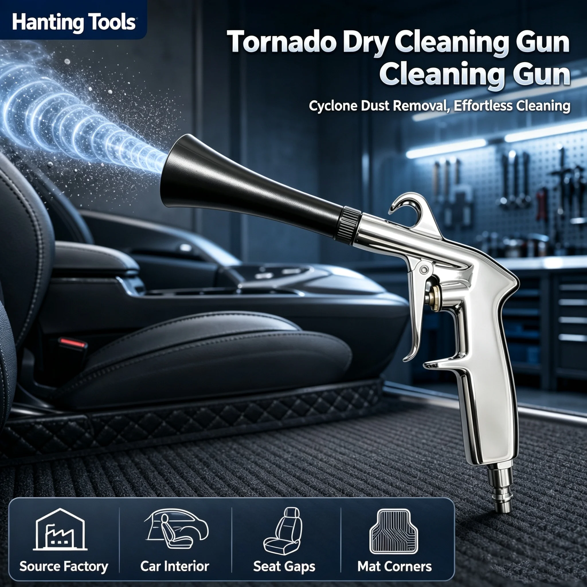 Interior Design Tools - Hava Üfleme Yüksek Basınçlı Tabanca Araba