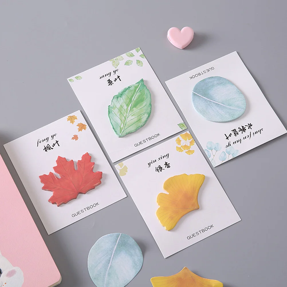 12 قطعة ملاحظات عملية على شكل سمكة مذكرة ملاحظات ملصقات الكتابة اللطيفة لرسائل الأرشيف والتذكير لوحات مذكرة لاصقة #2