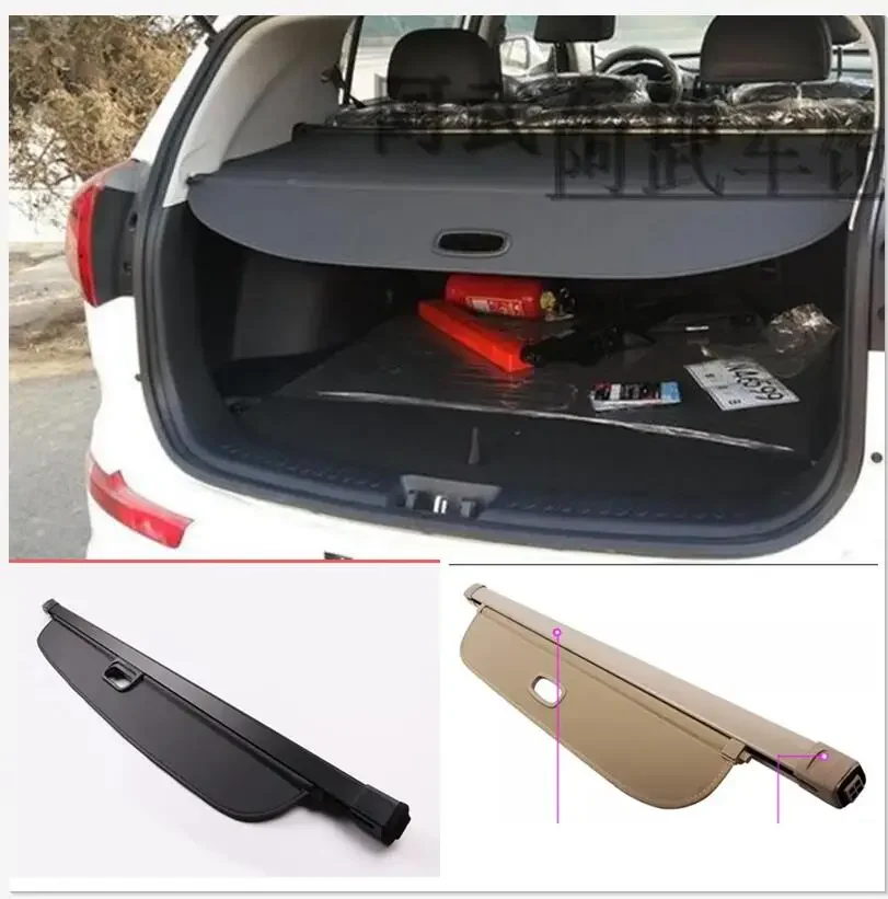 

Rear Boot Luggage Cargo Cover Parcel Security Shelf For Ford kuga / Escape 2013 2014 2015 2016 auto accessories