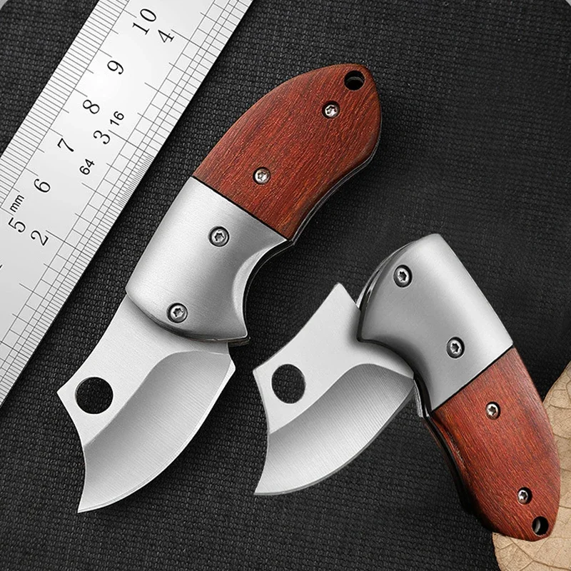 Stainless Steel Folding-Knife Fillet Knife Fishing Boat Accessories  Outdoor Camping-Knife Mini Express Parcel Pocket-Knife