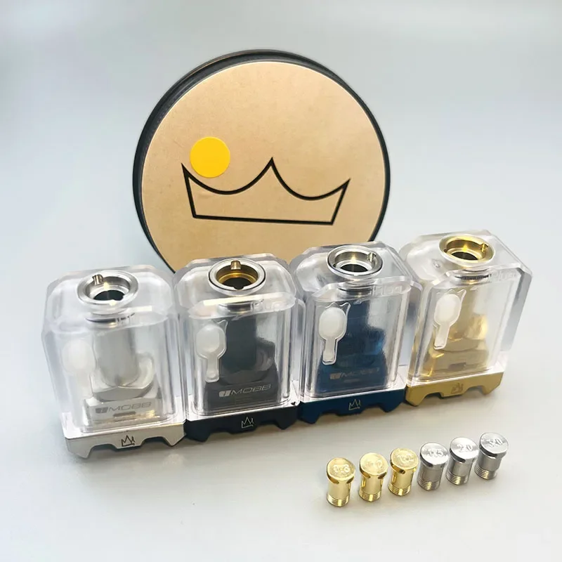 

DSX Monarchy Style Mobb RBA Bridge Single Coil Rebuildable Boro Tank 7 шт. Воздушные штифты, совместимые с заготовой коробкой SXK BB Boro AIOMod