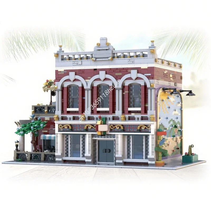 

5397pcs MOC Osceola Lounge Modular Building Model blocks Architecture Kids Brick Birthday DIY Education toys Christmas gifts