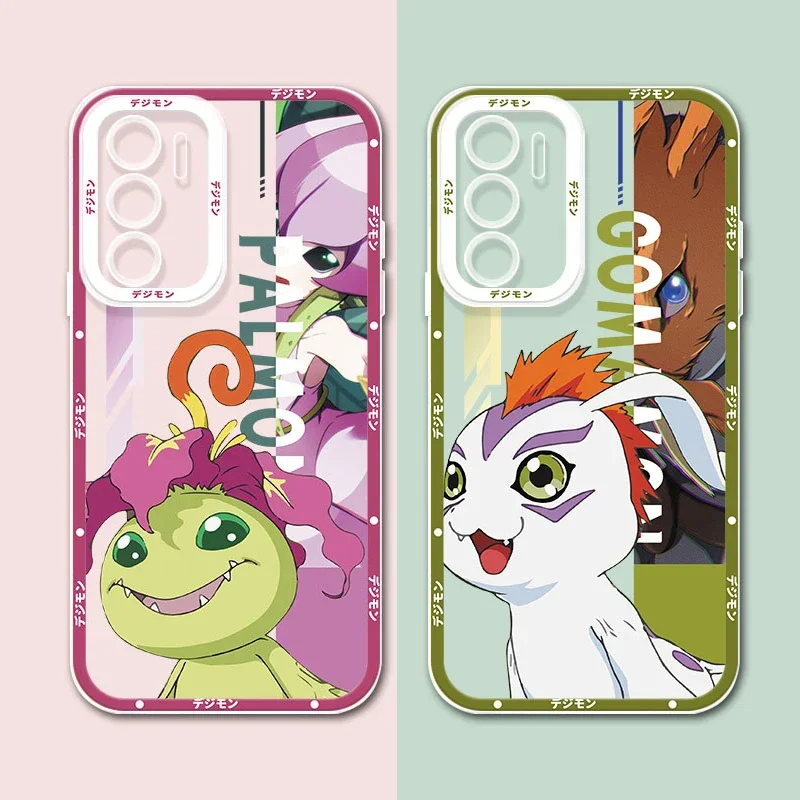 Cartoon Digimon Soft Silicone Case for iPhone 14 13 12 11 Pro Max Mini XR XS Max X 8 7 6 6S Plus SE 2020 Shockproof Cover Fundas