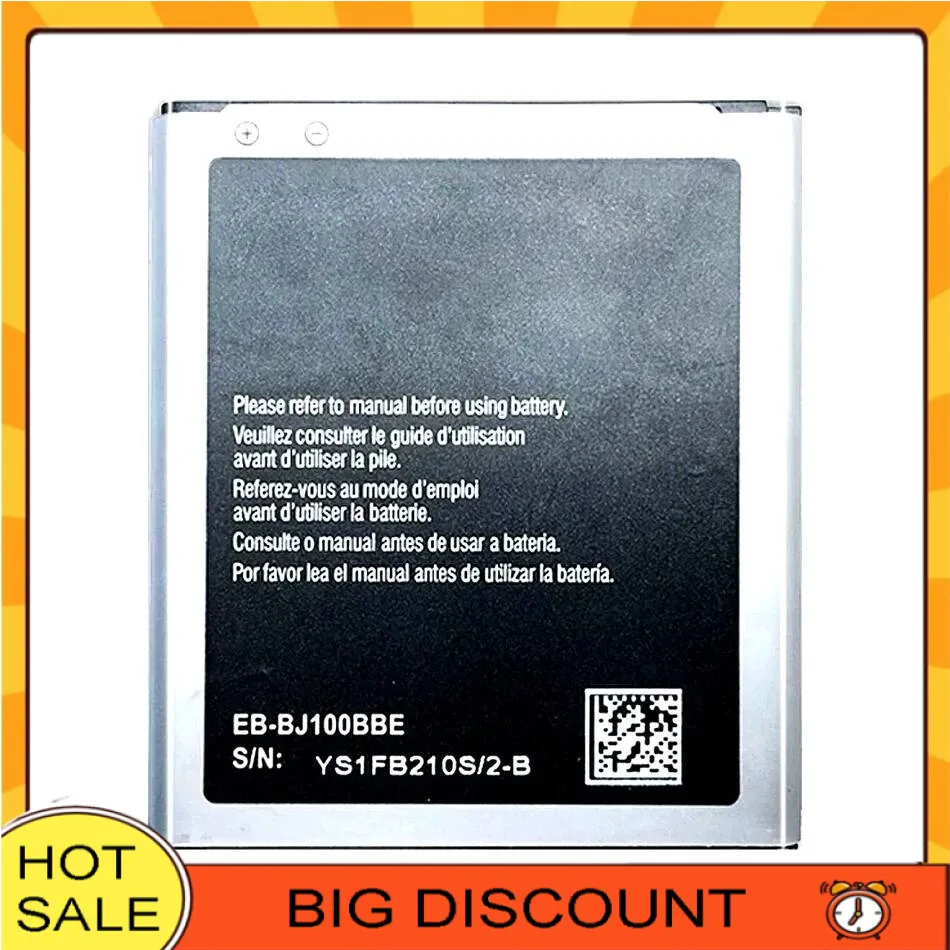 

Аккумулятор мобильного телефона EB-BJ100BBE 1850 мАч для Samsung Galaxy J1 SM J100 J100F J100H J100M EB BJ100BBE