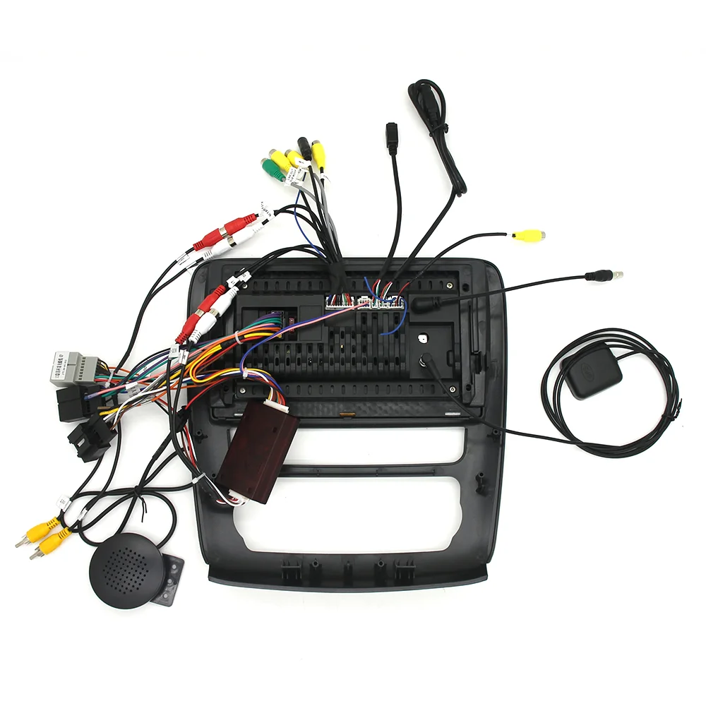 لـ 2013-2017 Buick Enclave Android 14 ملاحة السيارة 9 بوصة مدمجة CarPlay + Android Auto / 2 + 32G + كاميرا AHD + ميكروفون