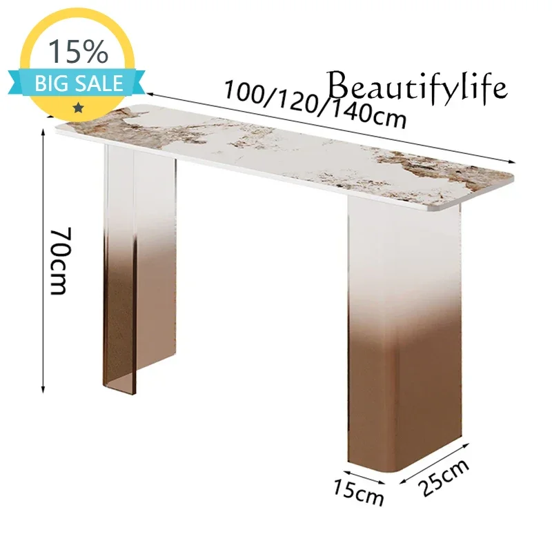 

O Decoración Современный Элегантный Угловой Дизайн Стола Декор Для Прихожей Простые Консольные Столы Скандинавский Уникальный Mesa Dcentro Sala Гостиная