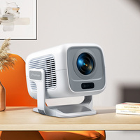 PG370 Full HD 1080P Mini Portable Projector 4K 450ANSI WiFi6 Auto Focus Android11 Projetor PG370 Smart Home Theater Outdoor Beam