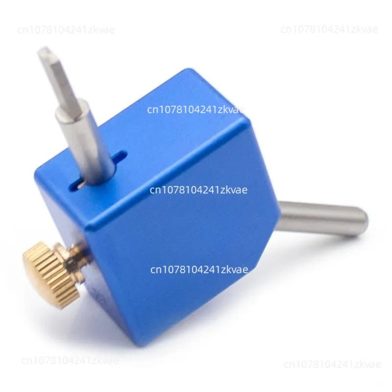 Universal High-Precision 45° Angle Adapter Block for Gemstone Processing