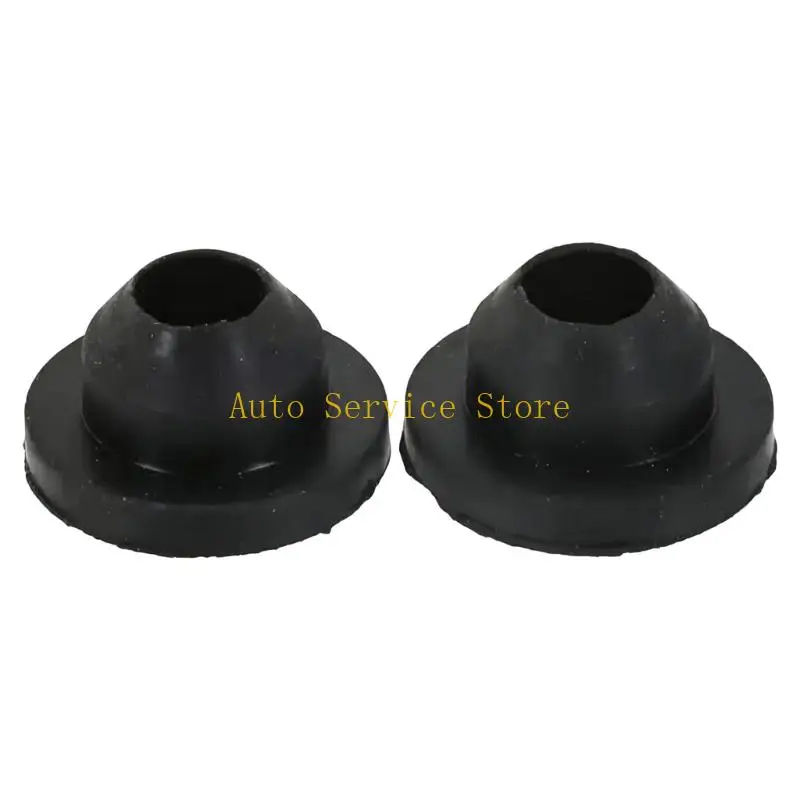 462A Flanged Washer Pump Grommet 10 Piece Rubber Service Parts for Windshield Washer Pump Opening Repair, Ref 443955465 for