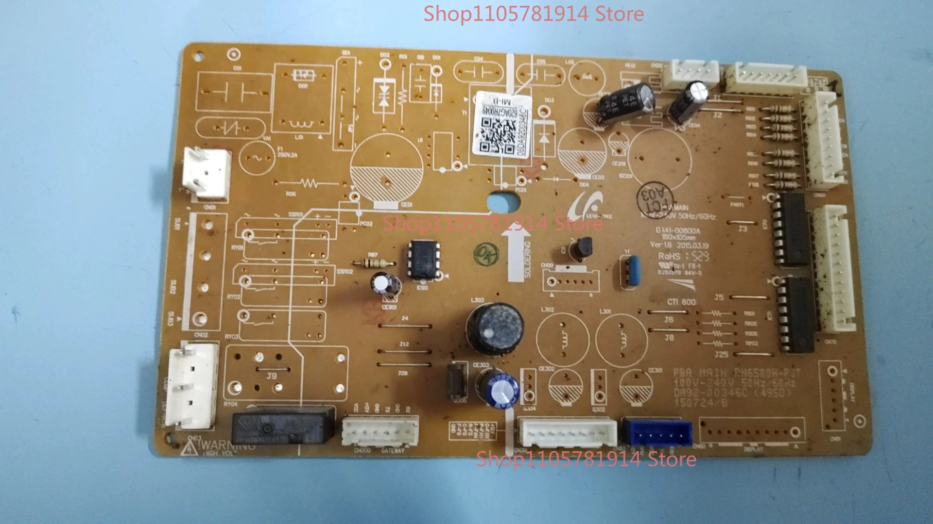 For Original Samsung BCD-301WMQISRH Refrigerator Computer Board Main Board DA92-00346C DA41-00800A