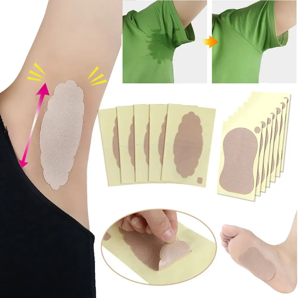 Summer Invisible Disposable Deodorants Antiperspirant Sweat Pad Underarm Pad Sweat-absorbent Stickers Armpit Care