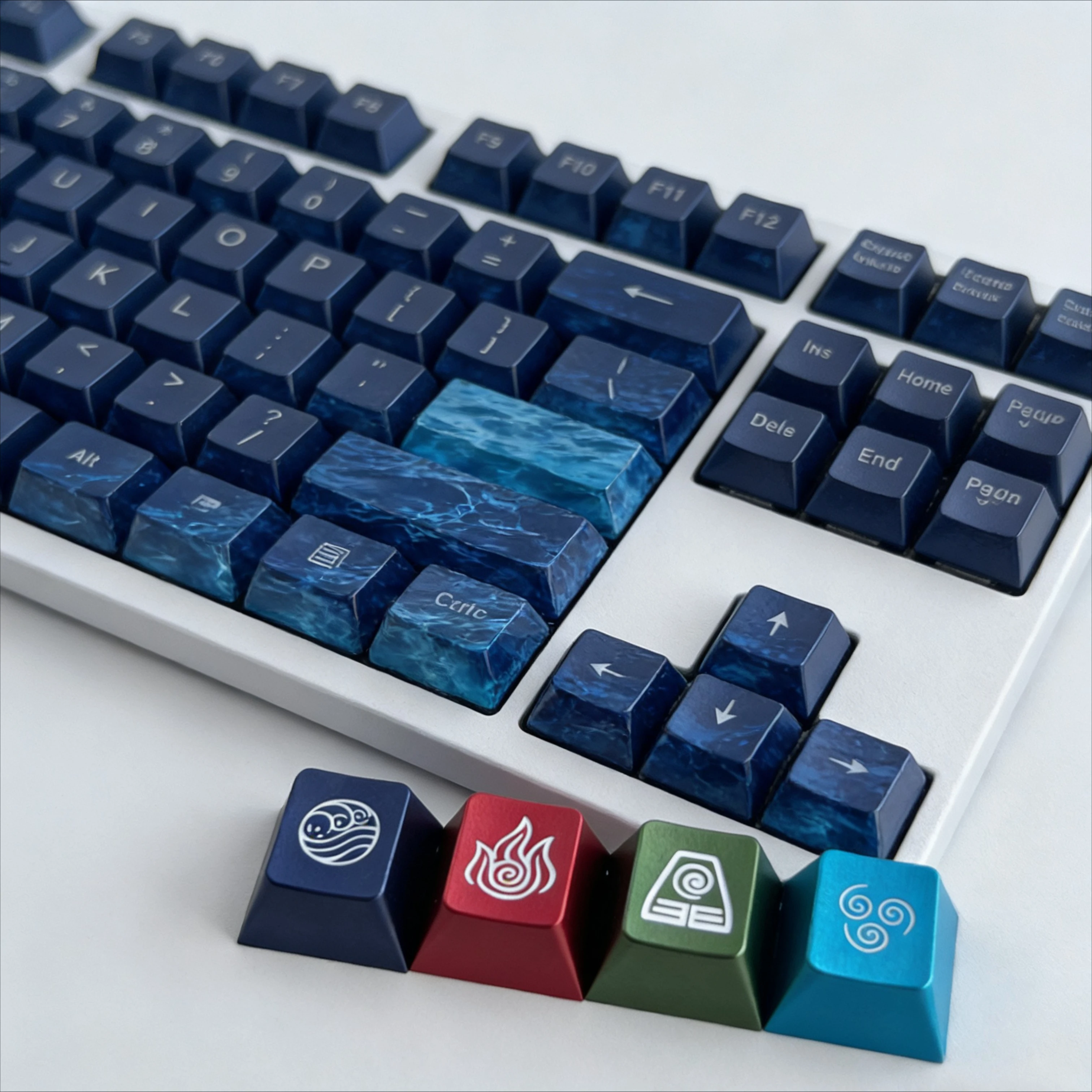 

Колпачки для клавиш с профилем R4, алюминиевые, обработанные на ЧПУ, матовые, анодированные, с подсветкой, для кастомизации механических клавиатур