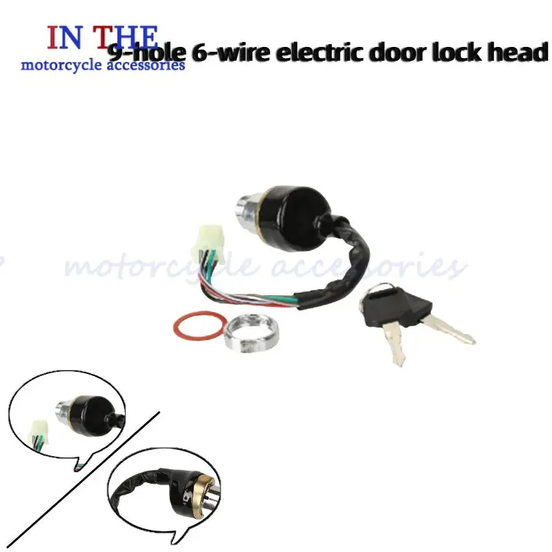 Scooter Dirt Bike & Go Kart 6 Wire for Car For Honda Models Motorcycle 2 Keys Included Ignition Switch: 3 Position ATV