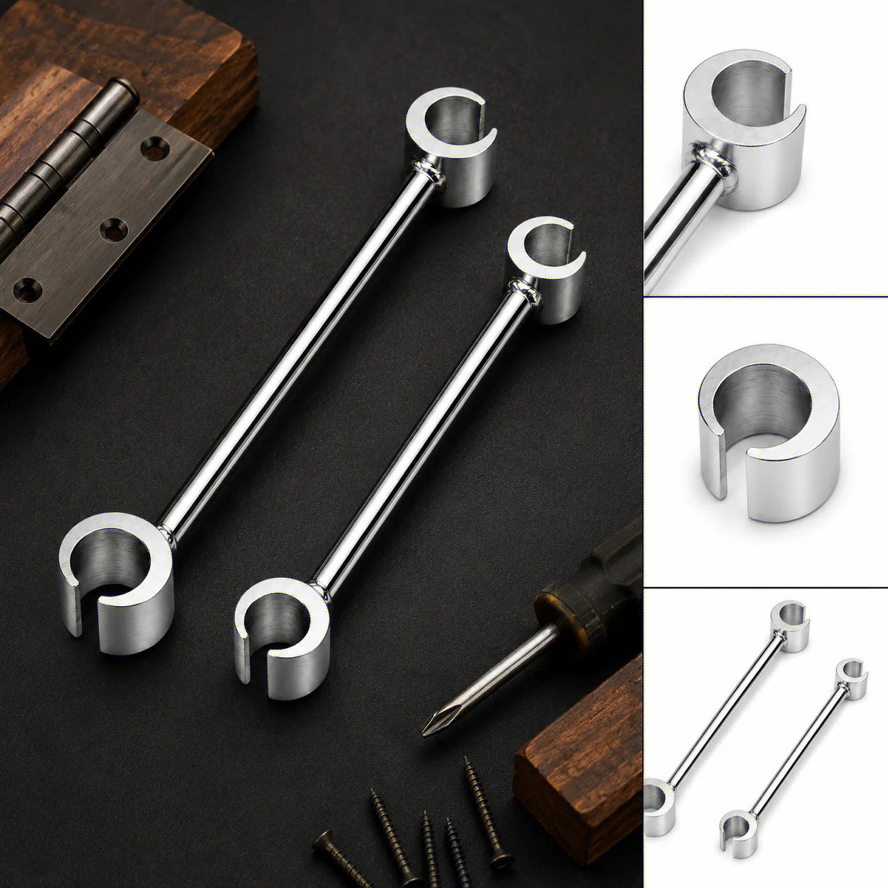Adjustable Door Seam Wrench Flag-Style Hinge Clear Door And Window Installation Tool for Steel Doors image 4