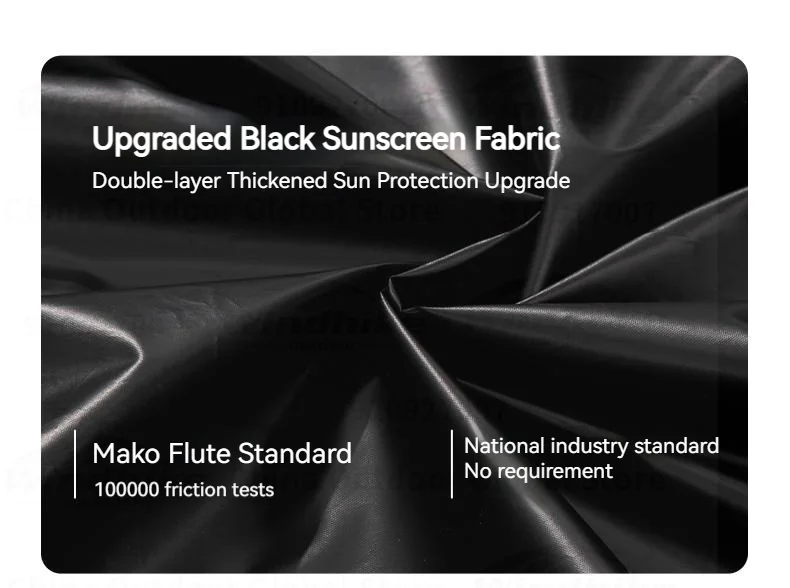 MOBI GARDEN Car Side Tent SUV Docking Camping Picnic Waterproof Sunscreen UPF50+ Convenient Black Advanced Canopy Awning Outdoor image 12