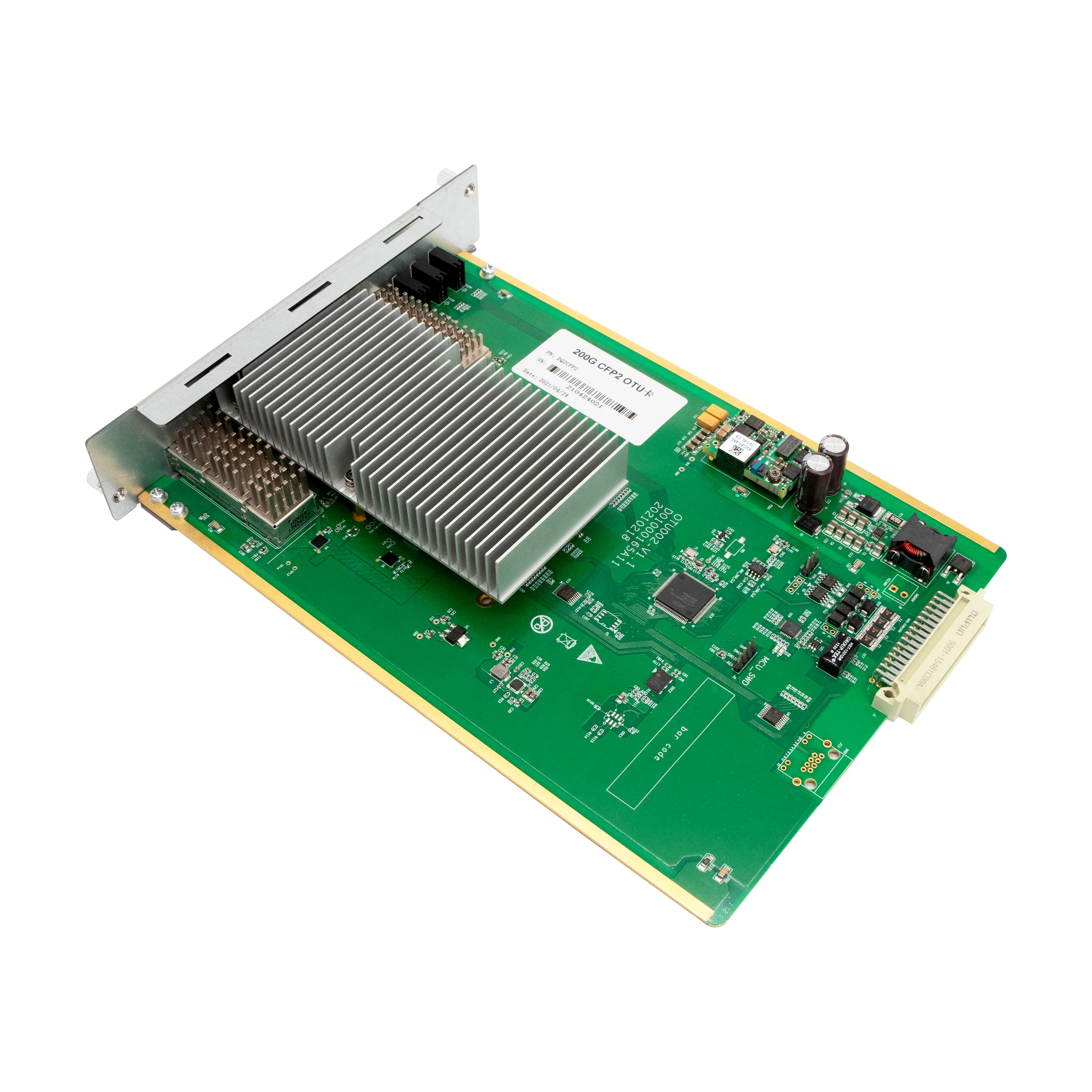 2026 فريد 1 * CFP2 2 * QSFP28 DWDM متماسكة 200G OTU المستجيب