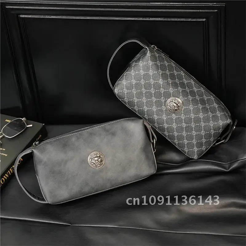 2022 ใหม่ผู้ชายกระเป๋าคลัทช์ธุรกิจ Casual Clutches กระเป๋าบุรุษกระเป๋า PU กระเป๋าหนังโทรศัพท์มือถือคลัทช์กระเป๋ากระเป๋าสตางค์ชาย