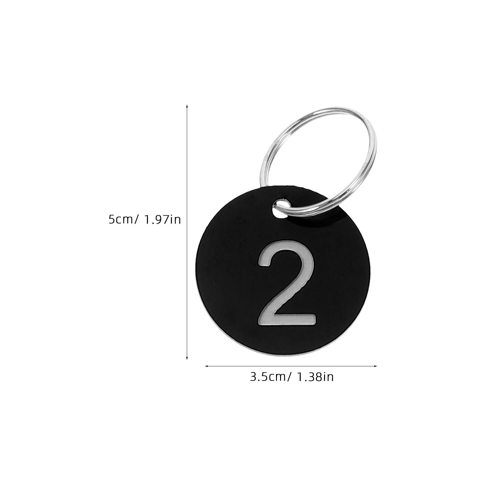 1 مجموعة مرقمة العلامات الرئيسية واضحة مستديرة 1-20 للمفاتيح بطاقات أكياس خزائن سهلة معرف قوي البلاستيك علامات التبويب المعلقة أدوات تنظيم