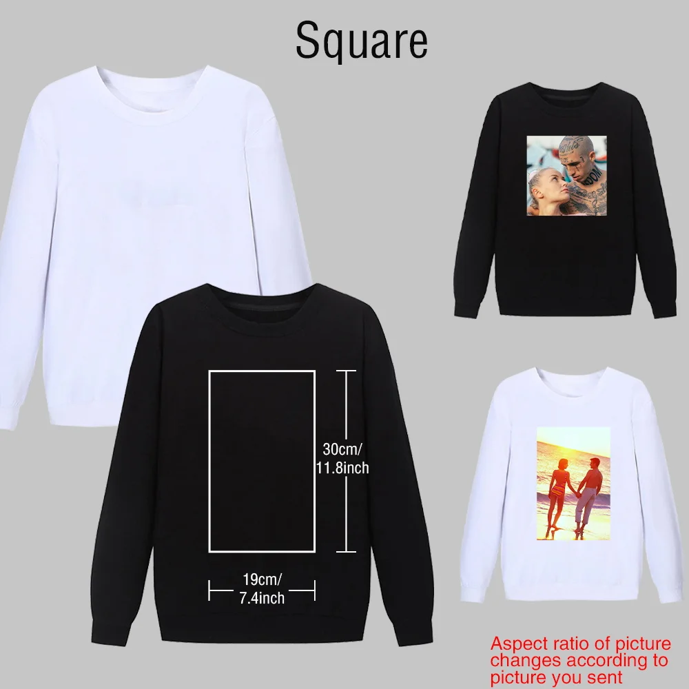 Streetwear Hoodies Custom Printed Women Sweatshirt Spring Autumn Thin Clothes Long Sleeve Pullovers Sweater Fleece Hip Hop Tops