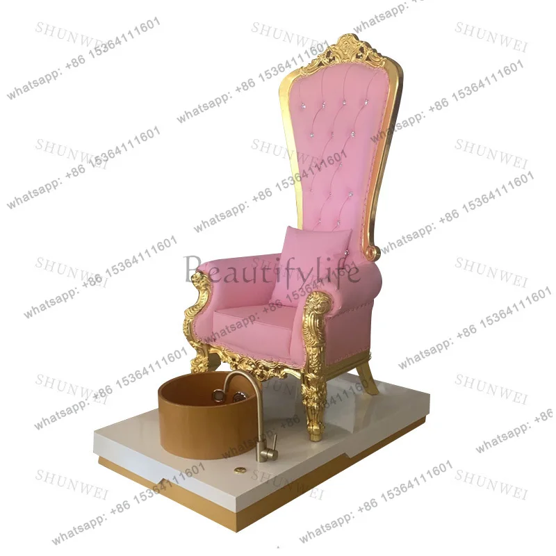 Factory Direct Sales Electric Foot Massage Sofa Chair Surf Spa Stool with Basin Foot Chair Multifunctional