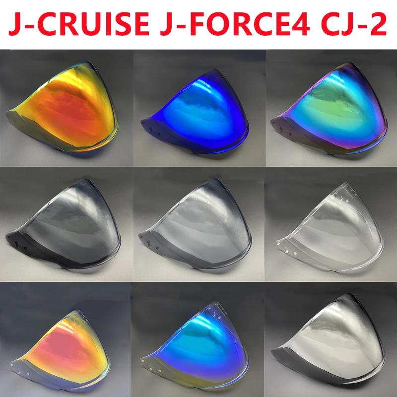 

JC Visor Shield for J-Cruise 1/2 CJ-2SP J-Force 4 Uv Protected Helmet Accessories Visor Helmet Face Shield
