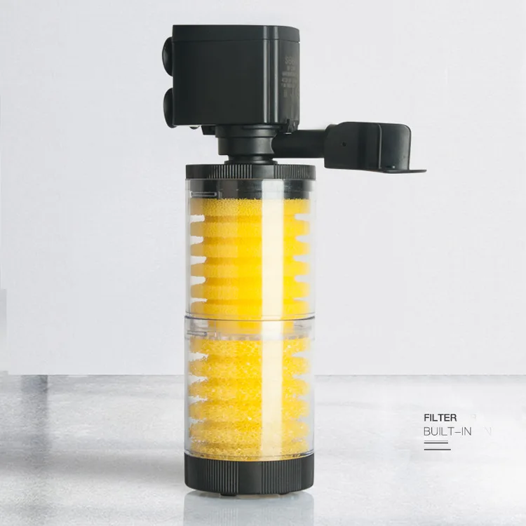 

Встроенный фильтр, кислородный водяной насос, система тройника в одном, оборудование для аквариумного фильтра для воды, внутренний фильтр для резервуара Fi