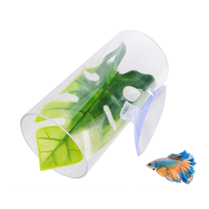3pack Bettas Fishes Cave Small Fishes Hideaways Aquatic Bettas Tanks Ornaments for Safe Breeding Environment