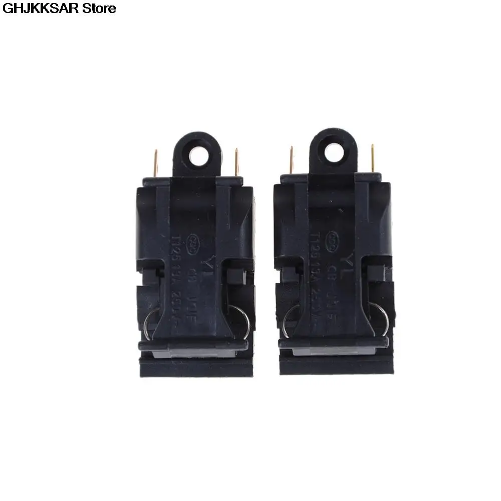 2PCS Thermostat Switch T125 250V 13A Steam Electric Kettle Parts 45x20mm 20 degree hot