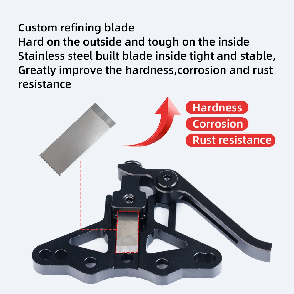 BLV ®   Przecinarka do filamentu CNC Crossbow, używana do drukowanych głowic narzędziowych, kompatybilna z A4T/Sherpa-Mini/Oribiter v2.0/Dragon Burner — zdjęcie produktu 4