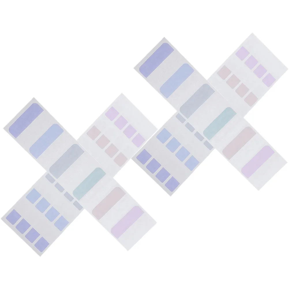 600 stuks kleverige paginamarkeringen gekleurde zelfklevende tabbladen draagbare hoogtepuntstrips voor studienotities bladwijzers leesbenodigdheden