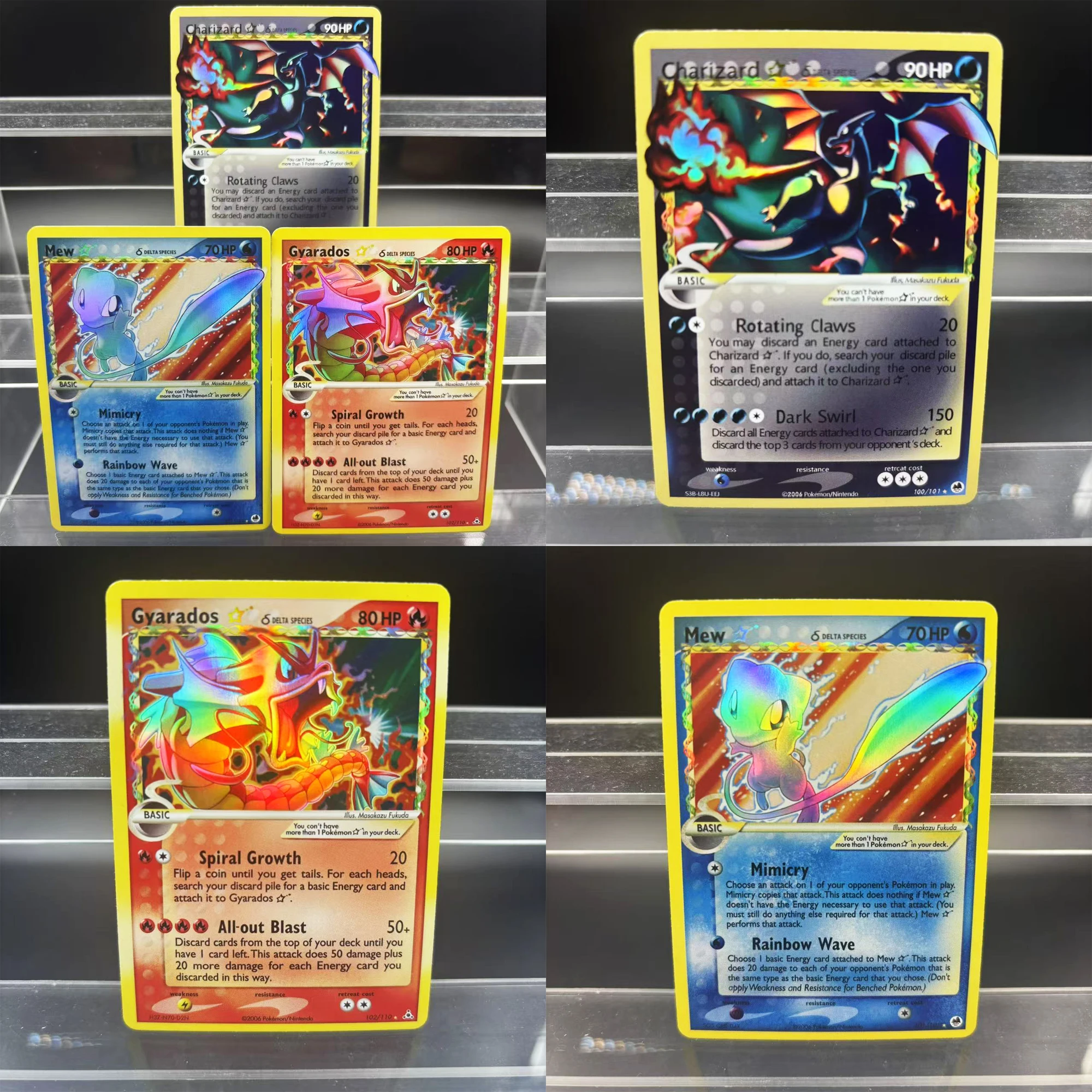 

Diy Self Made PTCG Hydreigon Kyurem Keldeo Zekrom Reshiram Rayquaza Mew Flash Card Classic Anime Collection Cards Gift Toys