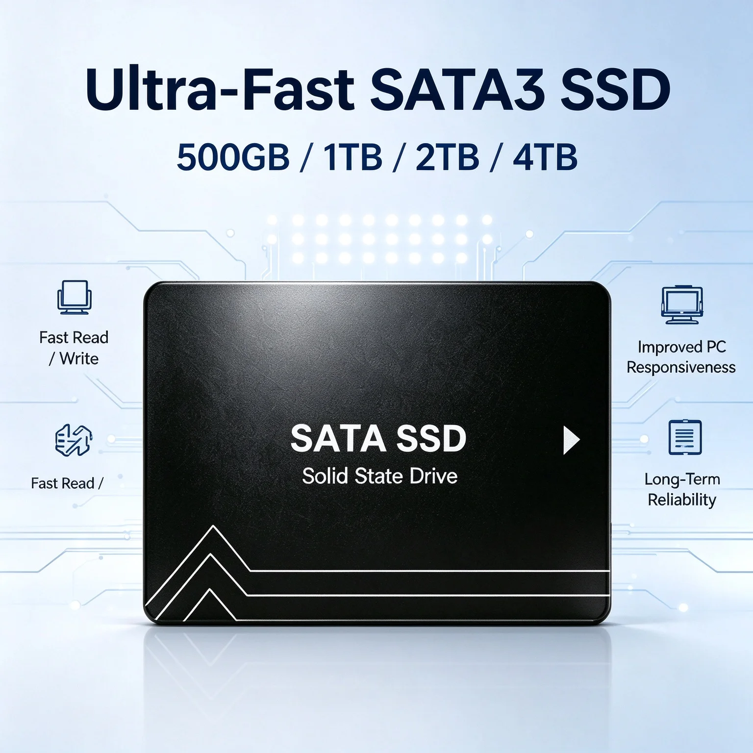Ssd 500Gb - Harde schijf 2,5 inch SATA III