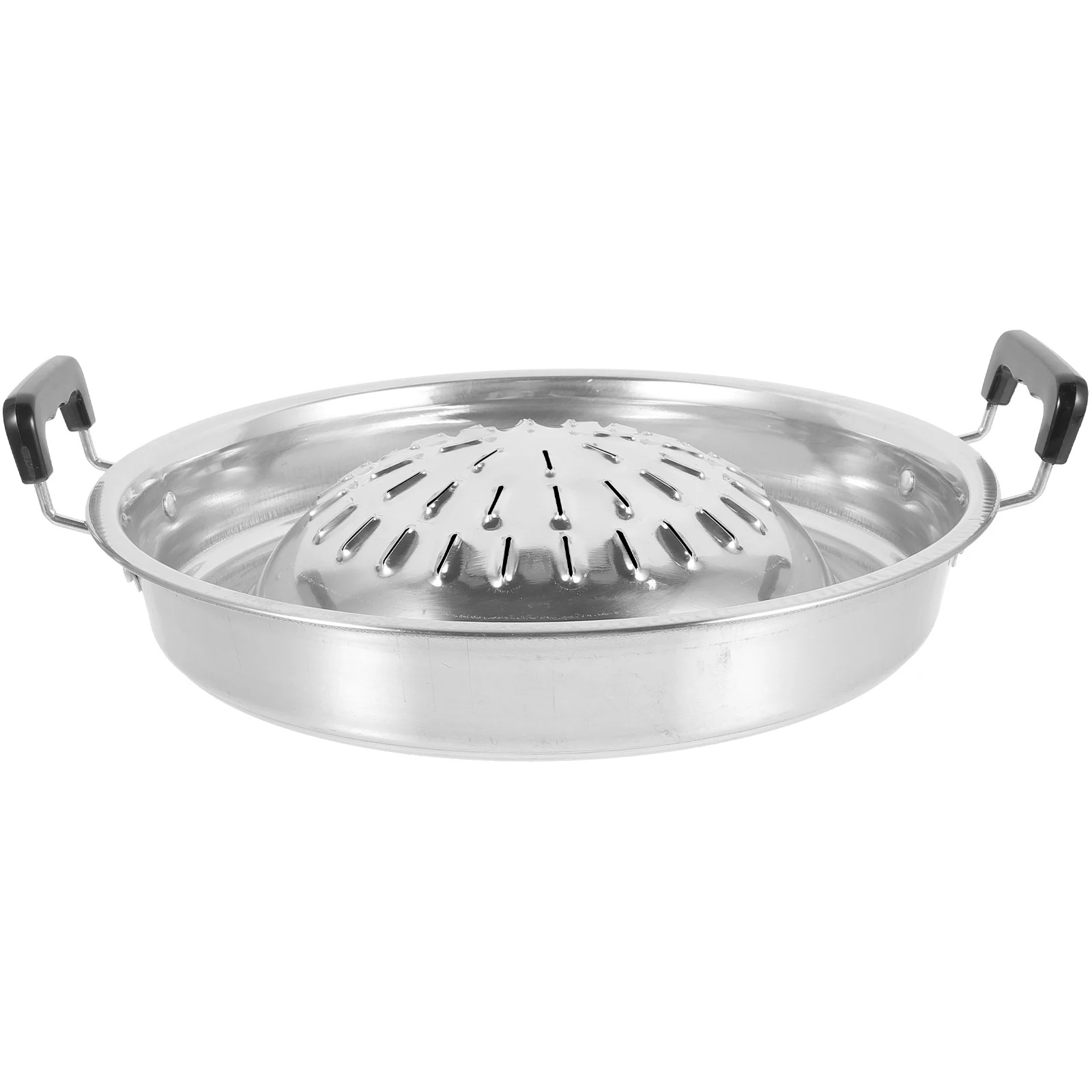 

Korean BBQ Stove Grill Tray Outdoor Barbecue Charcoal Pan Aluminum Pans Lightweight Compact Grilling Cooking Fish Household